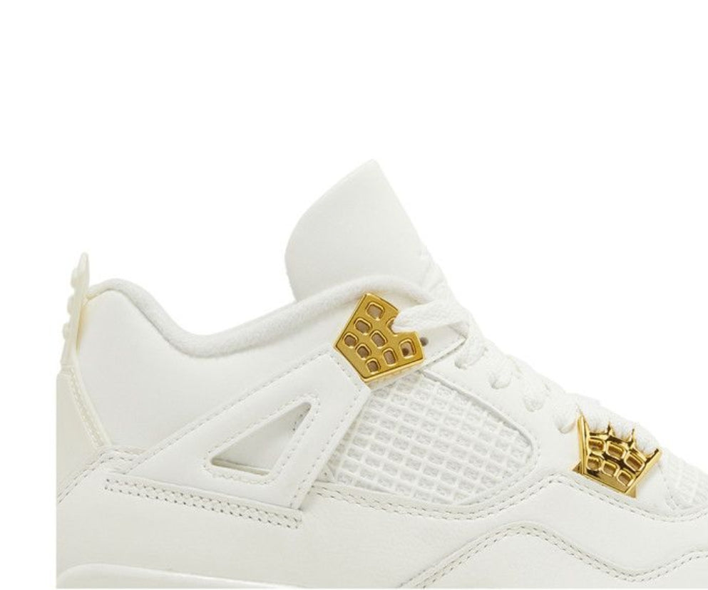 Women's Air Jordan 4 Retro "Metallic Gold"