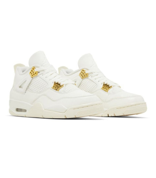 Women's Air Jordan 4 Retro "Metallic Gold"
