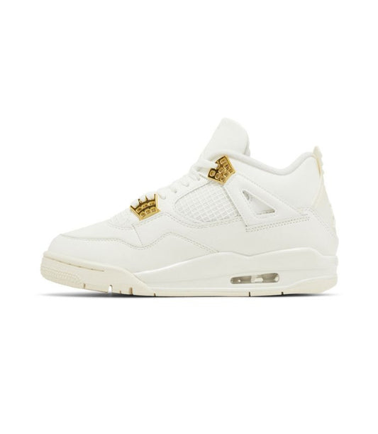 Air Jordan 4 Retro "Metallic Gold"(W)
