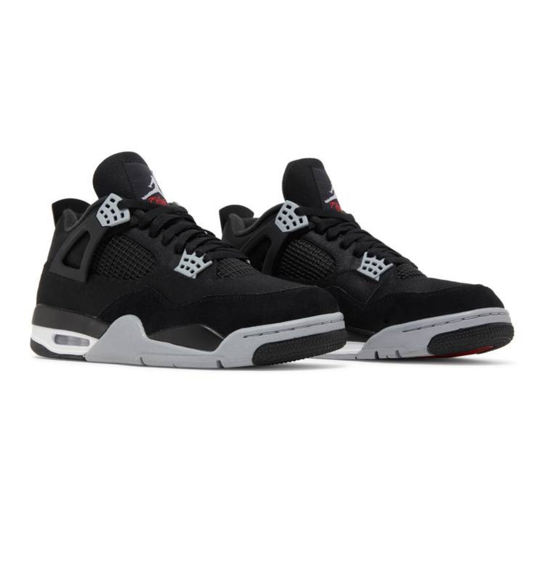 Air Jordan 4 Retro SE "Black Canvas"