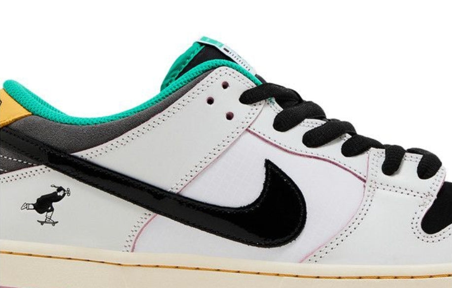 CSEF x Dunk Low SB "White Clear Emerald"